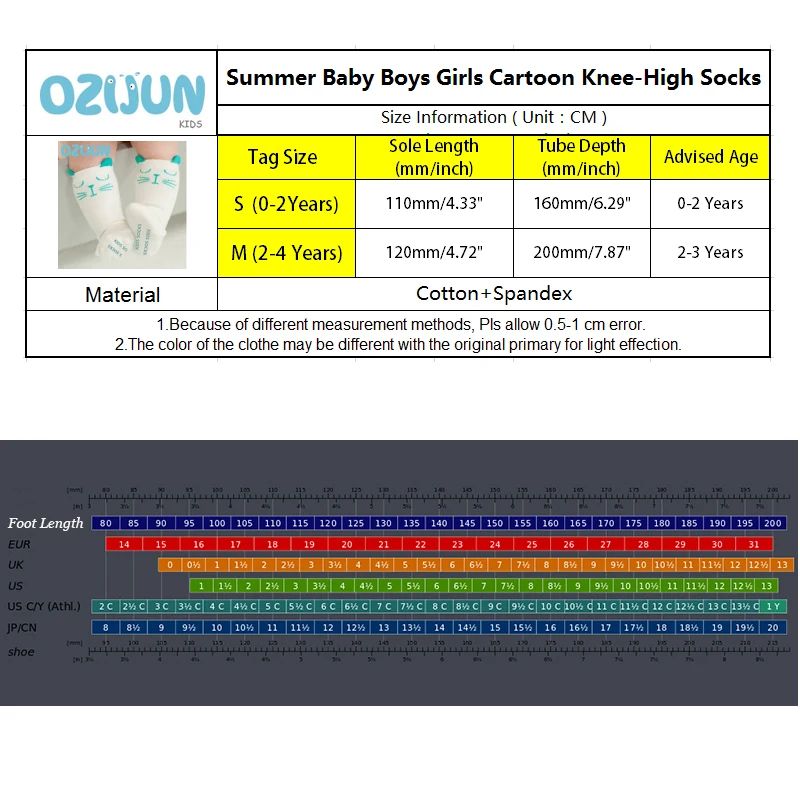 Newborn Toddler knee high sock Baby Boy Girl Socks anti slip Cute Cartoon Cat Skid Resistance leg warmers for 0 2Y 2 4Year|warmer usb|warmer