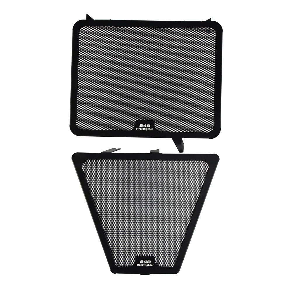 

Motorcycle Radiator Guard Protector For Ducati 848 Streetfighter 2019 2018 2017 2016 All Year Oil Cooler Grille Grill Cover