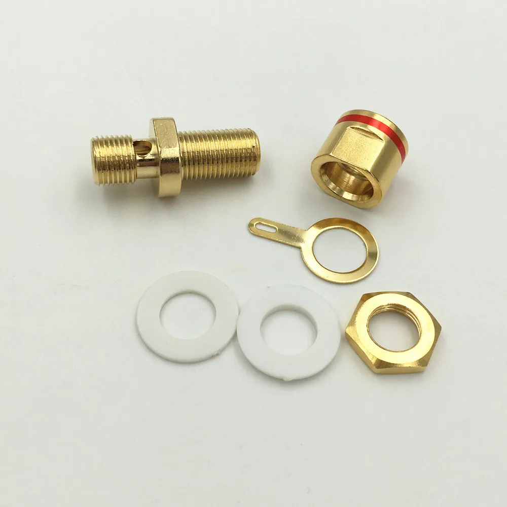 20 шт. медные контактные разъемы для колонок|socket connector|socket plugsocket jack |