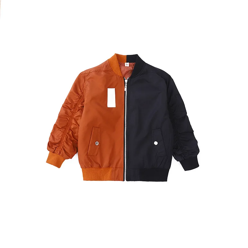 Spring Autumn Jackets for Boy Coat Bomber Jacket Army Green Boy's Windbreaker Winter Print Kids Children 6 8 10 12 | Детская одежда