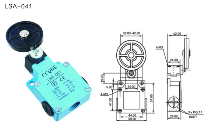 Концевой выключатель 10A LSA-001 LSA-003 LSA-012 LSA-021 LSA-031 LSA-081 мгновенного действия