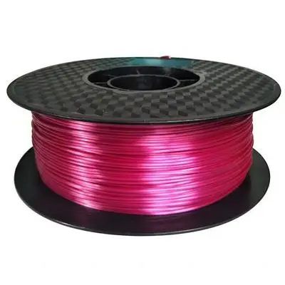 rose 3D принтер расходные материалы PLA как шелк 1,75 мм 0,1 кг/1 кг шелк-как текстура материал Материал провода материал фиолетовый - Цвет: rose
