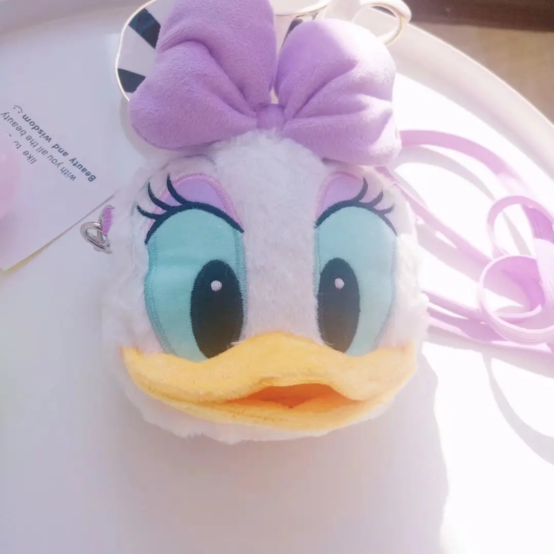 Disney мультфильм Микки Маус Дональд Дак леди милые плюшевые сумочки сумка-мессенджер держатель карты Кошелек для монет женская сумка кукла