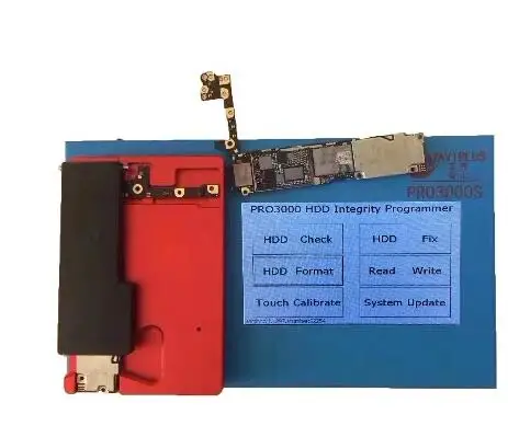 Без удаления iphone6 iphone6P адаптер материнской платы для nand flash IC chip read and program Rewrite SN от