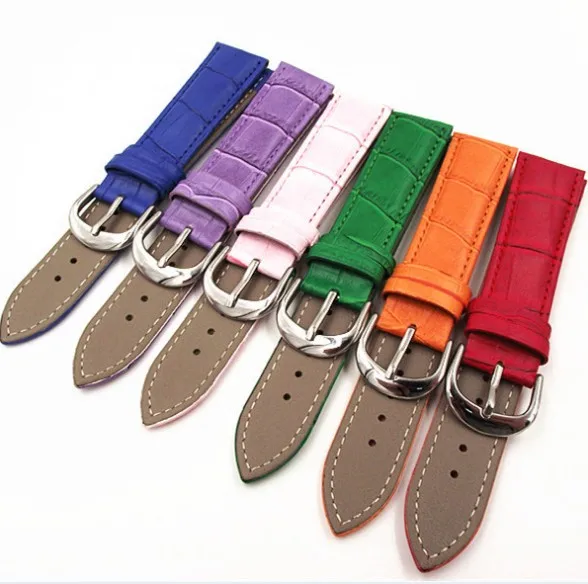Ремешок из натуральной кожи для наручных часов 1 шт. 12 мм 14 16 18 19 20 22