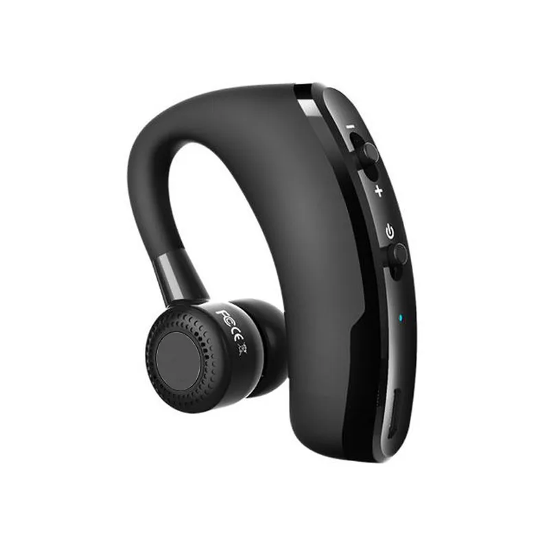 V9 Black Беспроводные bluetooth-наушники V9 с функцией управления шумом, беспроводная bluetooth-гарнитура с микрофоном для занятий спортом - Цвет: V9 Black