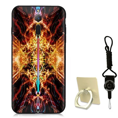 Для zte Nubia Red Magic mars Game Phone крутой мультяшный Мягкий силиконовый чехол для телефона Red Magic Mars cover Black boder для Nubia NX619J - Цвет: A4