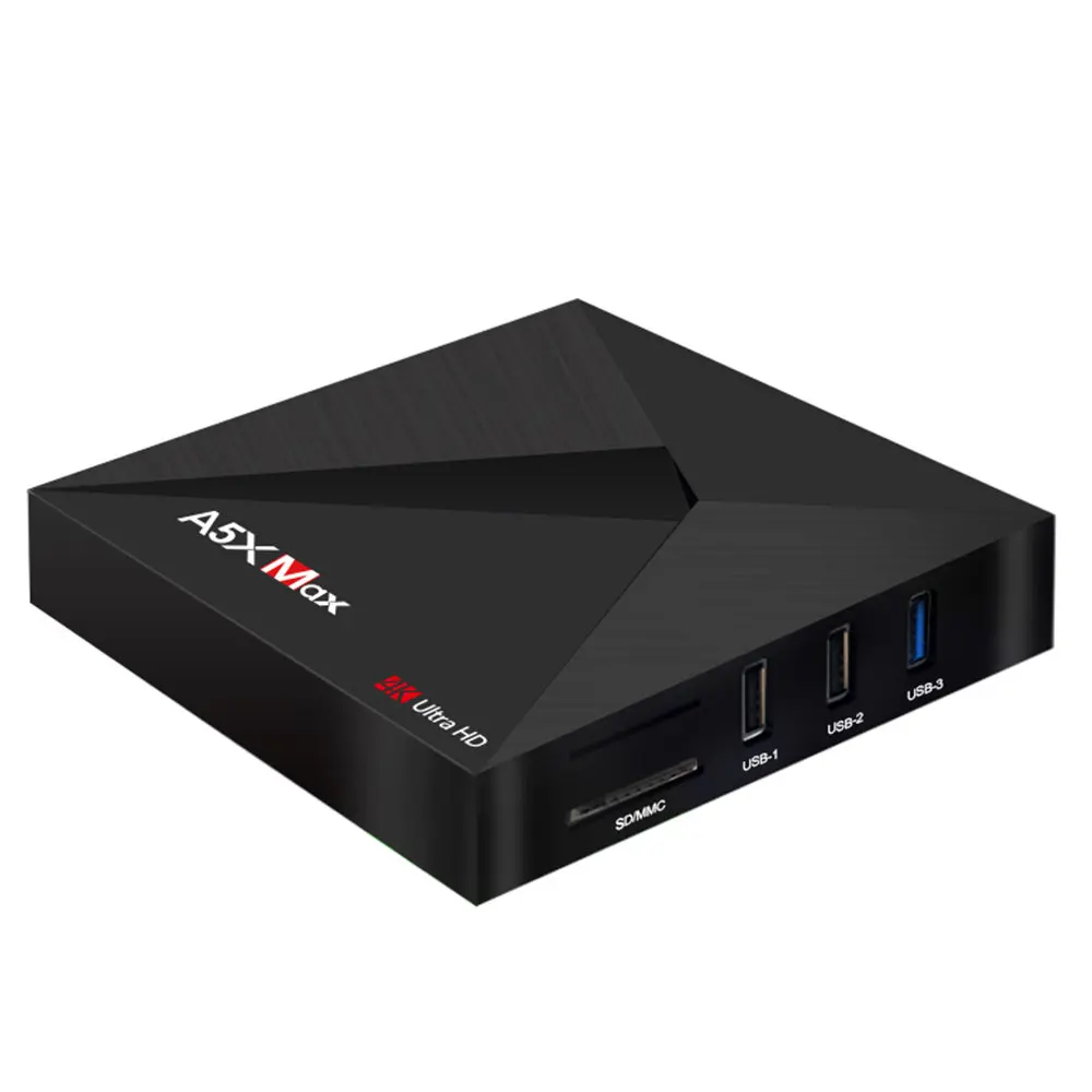 ТВ-приставка Magicsee A5X MAX Android 9 0 RK3318 4 Гб RAM + 32 ГБ ROM 2 4G WIFI BT4.0 поддержка медиаплеера 4K |