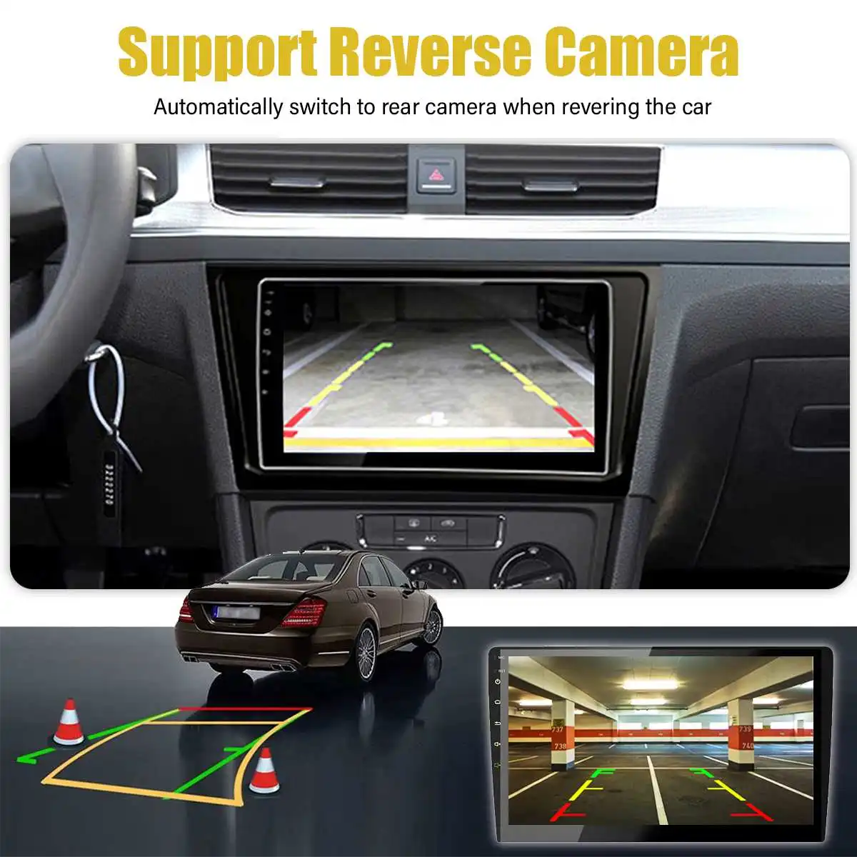 1" 2 DIN Android автомобильный Радио DVD Мультимедиа gps навигатор плеер wifi bluetooth 4G TFT видео Mp5 AM/FM аудио стерео плеер