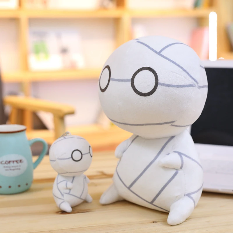 12 см Kawaii большие глаза мини Мумия плюшевый брелок игрушка как держать Новый Аниме