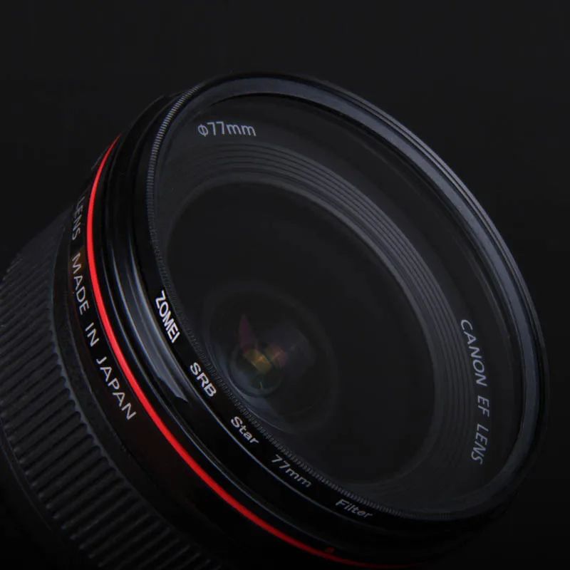 Премиум Оригинал Zomei 82 мм Профессиональный Звездный фильтр 6 линейных точек 6PT для