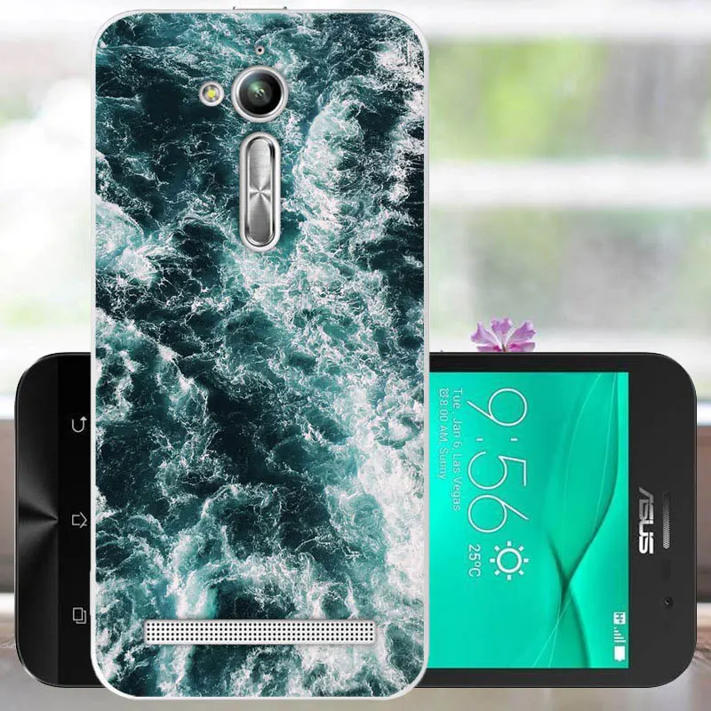 Чехол FANATU из мягкого ТПУ ASUS Zenfone Go ZB500KL 5,0 дюймов защитные колпаки для задней панели Fundas для ASUS Zenfone Go ZB500KL чехол для телефона