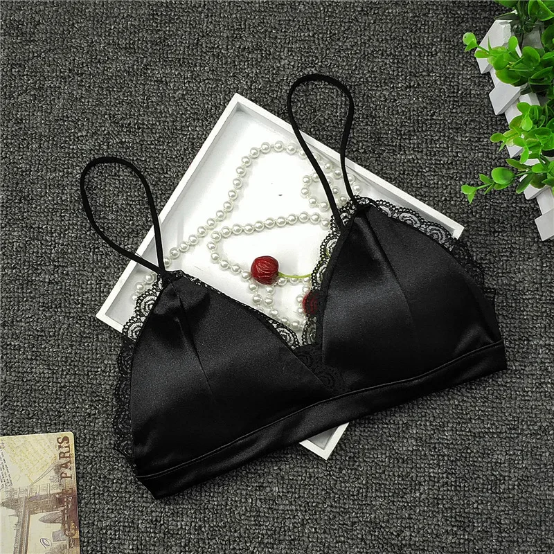 2018 ремень Кружева Sexy Для женщин Повседневное Lace Bralette бюстгальтер Мягкий Стретч