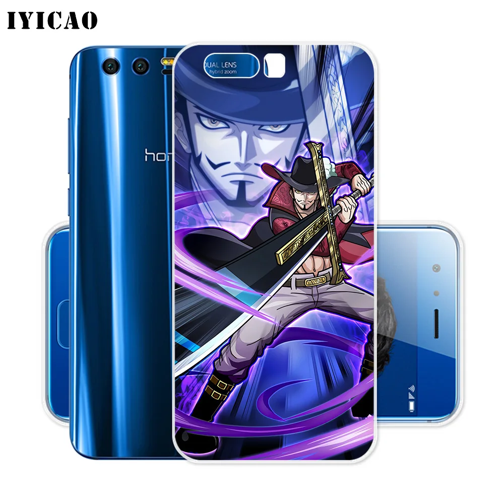 Мягкий силиконовый чехол IYICAO Mihawk shanks для Huawei Y9 Y7 Y6 Prime 2018 Honor 8C 8X 8 9 10 Lite 7X 7C 6A 7A Pro |
