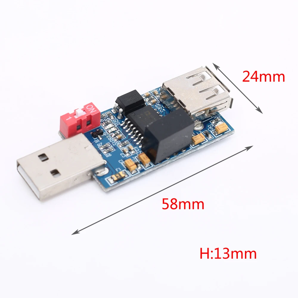 ADUM3160 B0505S 1 Вт 1500 В USB к USB модуль изолятора напряжения 12 Мбит/с 1,5 Мбит/с USB2.0 защитный модуль изоляции платы