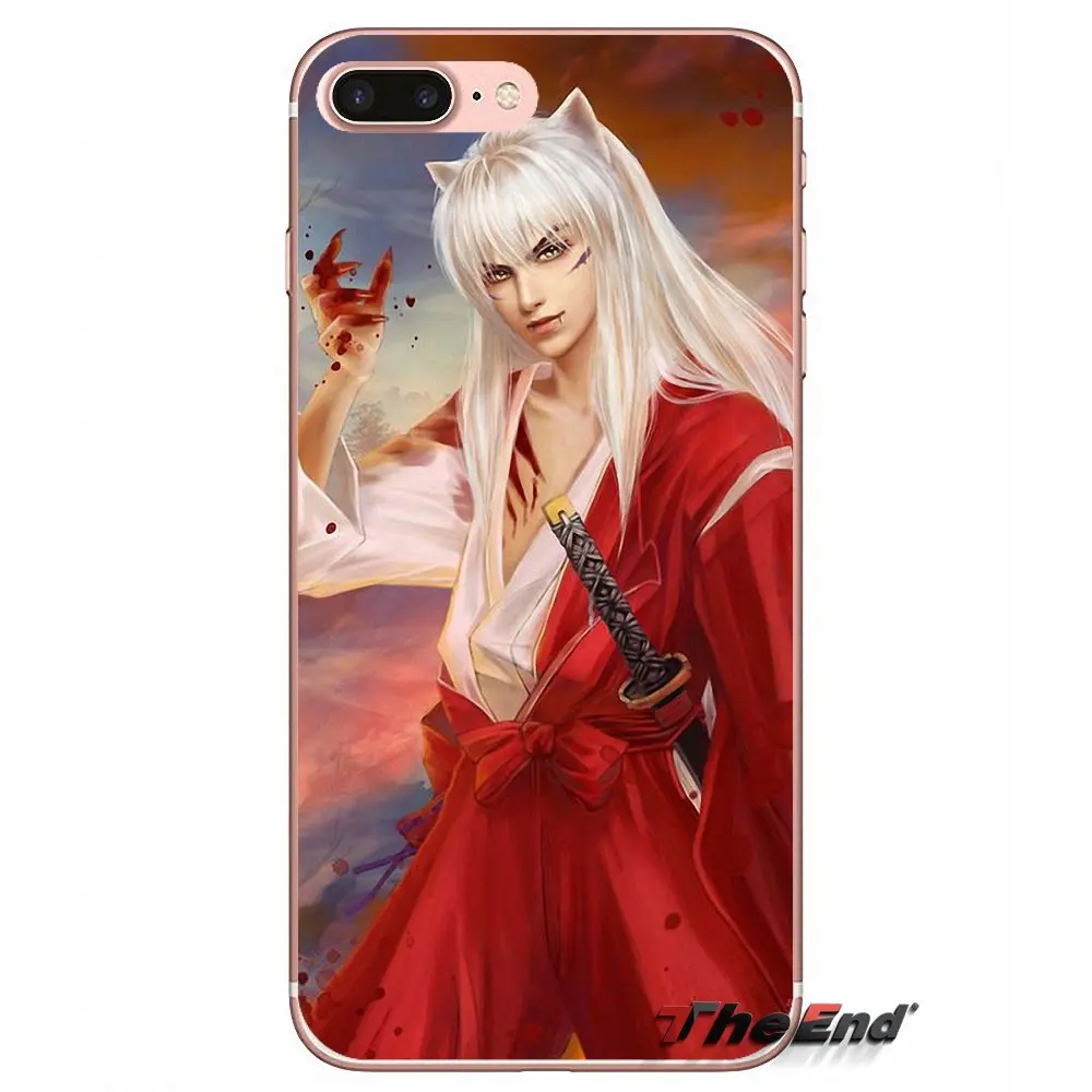 Аниме часы InuYasha Online Мягкий ТПУ чехол для HTC One M7 M8 A9 M9 M10 E9 Plus Desire 630 530 626 628 816 820 Motorola G