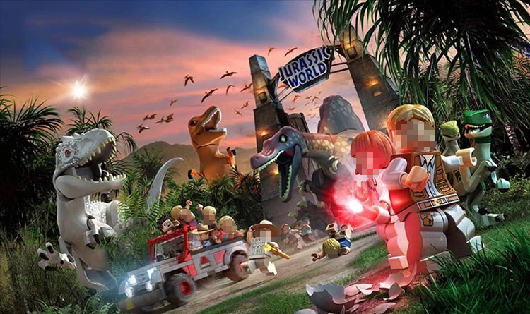 Динозавры из Юрского периода Ninjago, кубики, строительные блоки-головоломки, оригинальные игрушки динозавров для детей, подарки