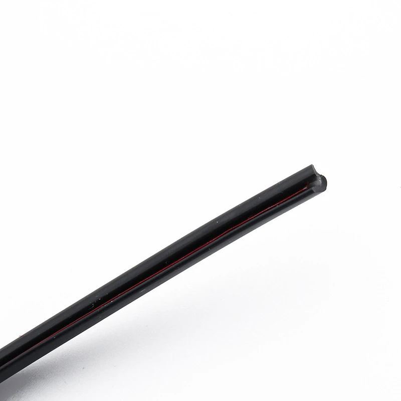 5 м черная ПВХ u-образная Универсальная автомобильная дверная решетка защита края