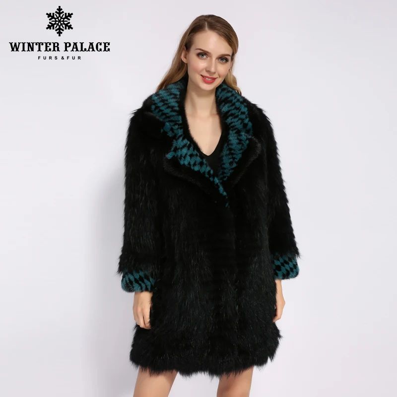 WINTER PALACE 2019 Женская шуба из лисы. Среднего и длинного цвета в соответствии с