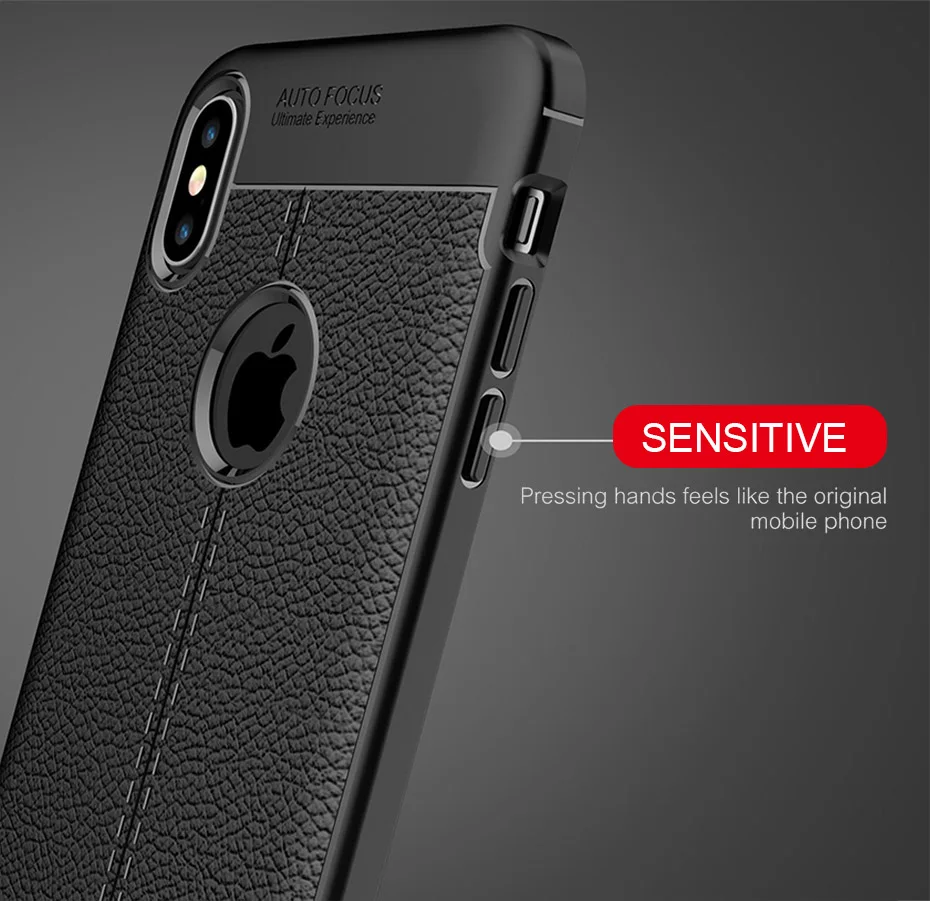 Противоударный матовый чехол для iPhone 6, 7, 8 Plus, 6s, 5, SE, 5S чехол из углеродного волокна, кожаный чехол для iPhone X, XR, XS, Max, iPhone 10, Роскошный чехол