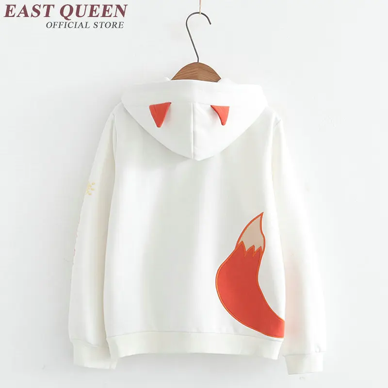 Толстовка с лисой kawaii одежда для подростков harajuku 2018 DD163 C|kawaii clothes|sweatshirt kawaiifox sweatshirt