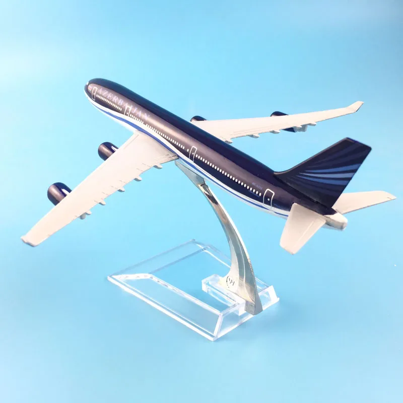 Авиалайнер 16 см BOEING747AZERBAIJAN модель самолета игрушка в виде самолета для детей летательный аппарат для рождественские игрушки для интерьера