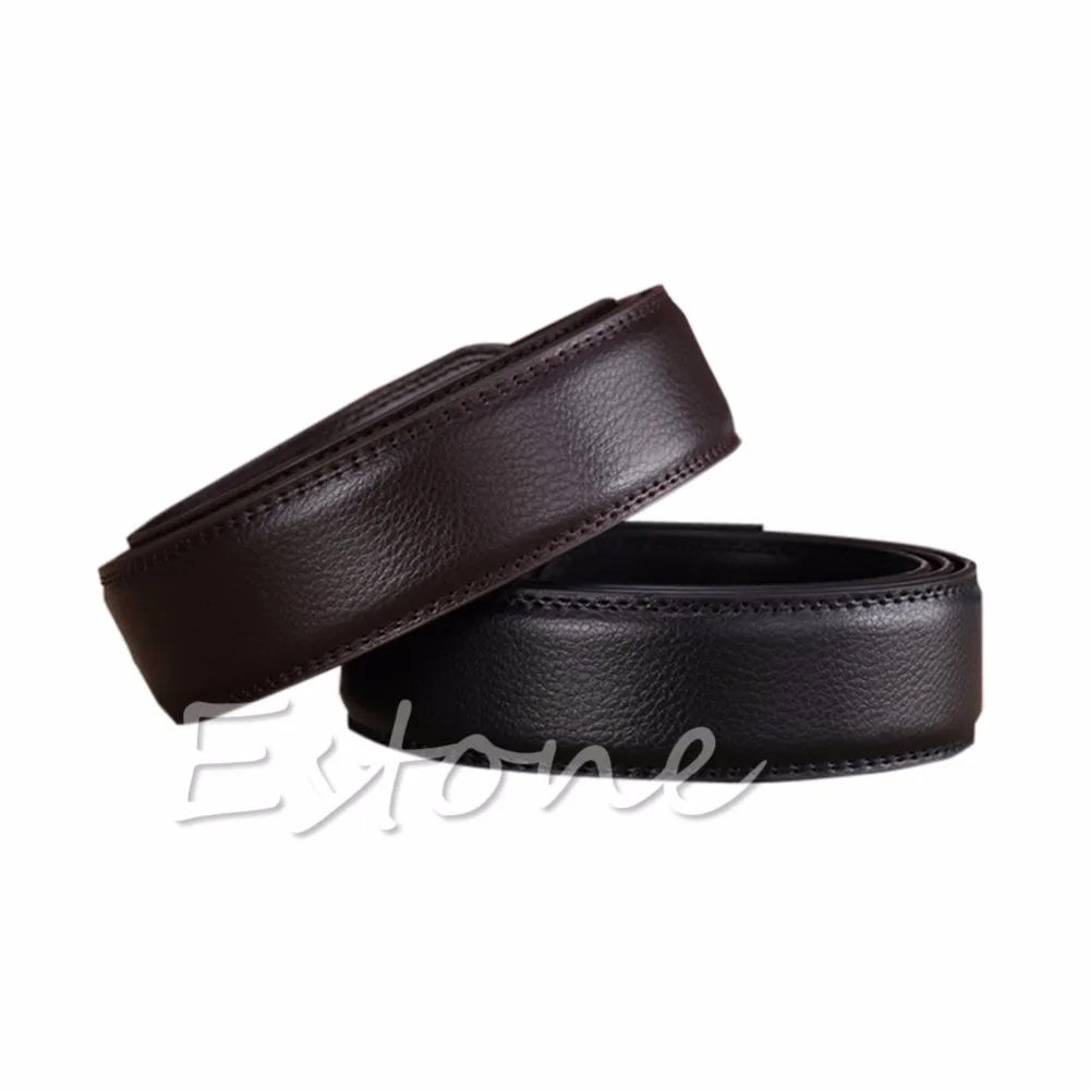 1 шт. мужской кожаный ремень без пряжки|strap culture|strap lockbelted blouse |