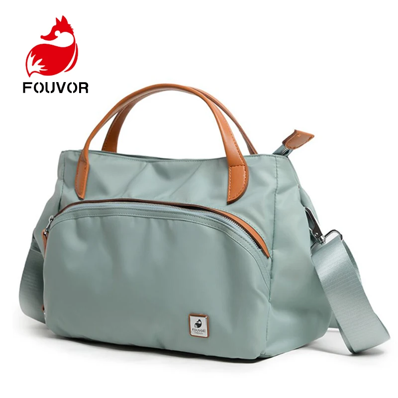 Женская сумка через плечо Fouvor большая тоут из мягкой кожи мессенджер для женщин