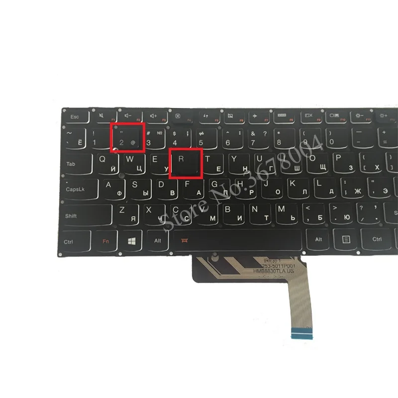 Новая русская клавиатура для Lenovo ThinkPad Yoga 4 PRO 900 Русская ноутбука с подсветкой |