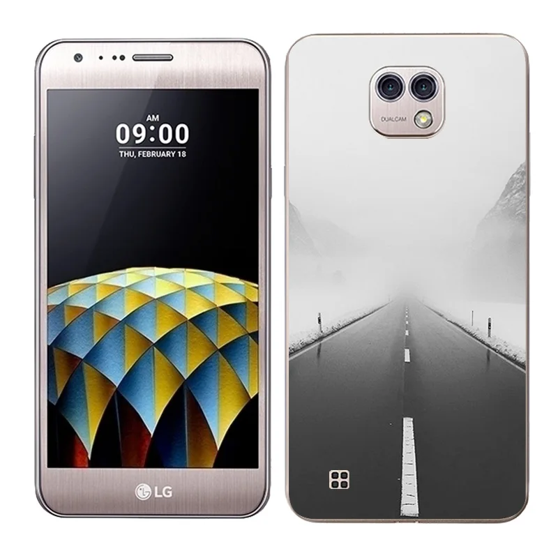 Силиконовые чехлы Fundas для LG X Cam K580 резиновые прозрачные из ТПУ K580DS телефонов