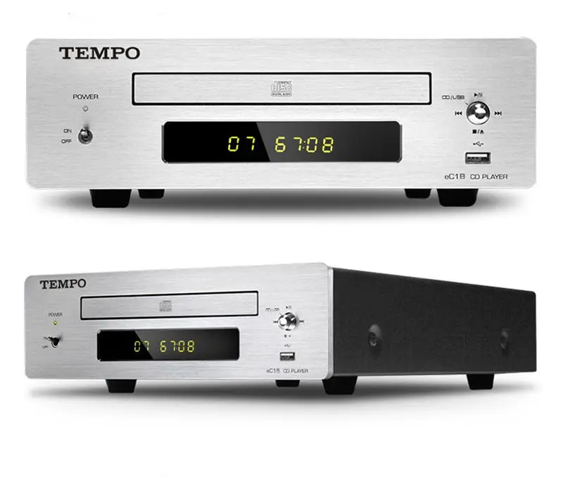 Hi-fi CD-плеер HD850 модуль PCM1796 DAC компактная поддержка 2T U-диска черная/серебристая