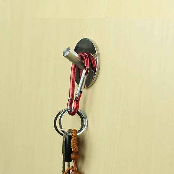 4pcs Self Adhesive Bath Hooks Stainless Steel Bathroom Towel Hook Stick Wall Clothes Hangers Holder for Home Kitchen | Дом и сад