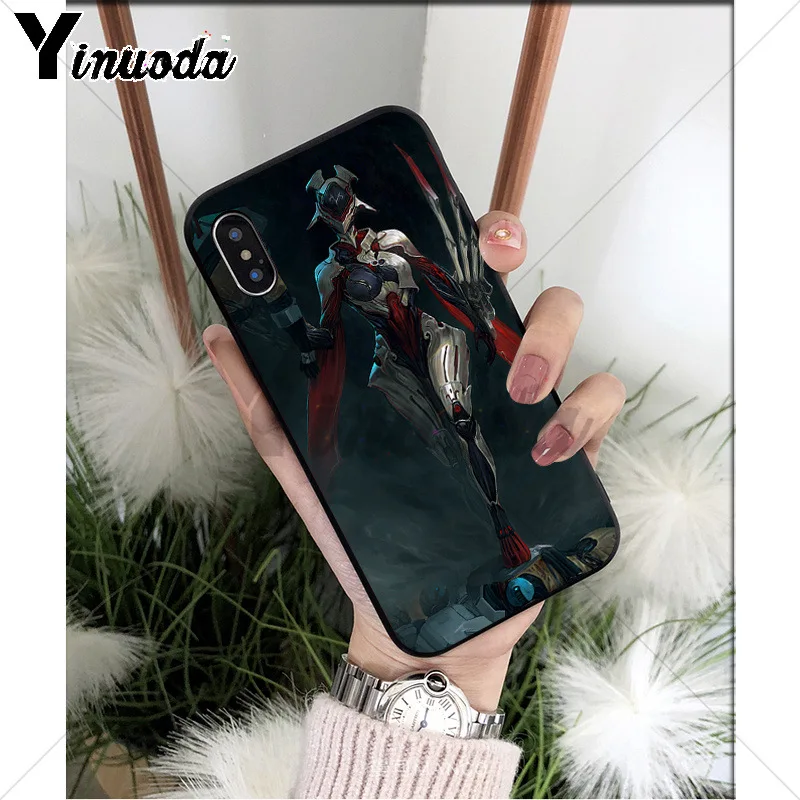 Ультратонкий высококачественный мягкий чехол Yinuoda Warframe из ТПУ для телефона iPhone 8 7