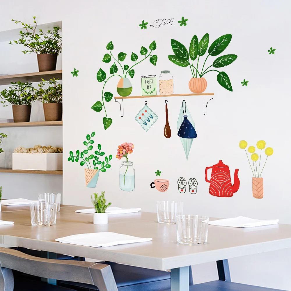 DIY Настенная Наклейка для спальни кухни гостиной детской комнаты диван фон