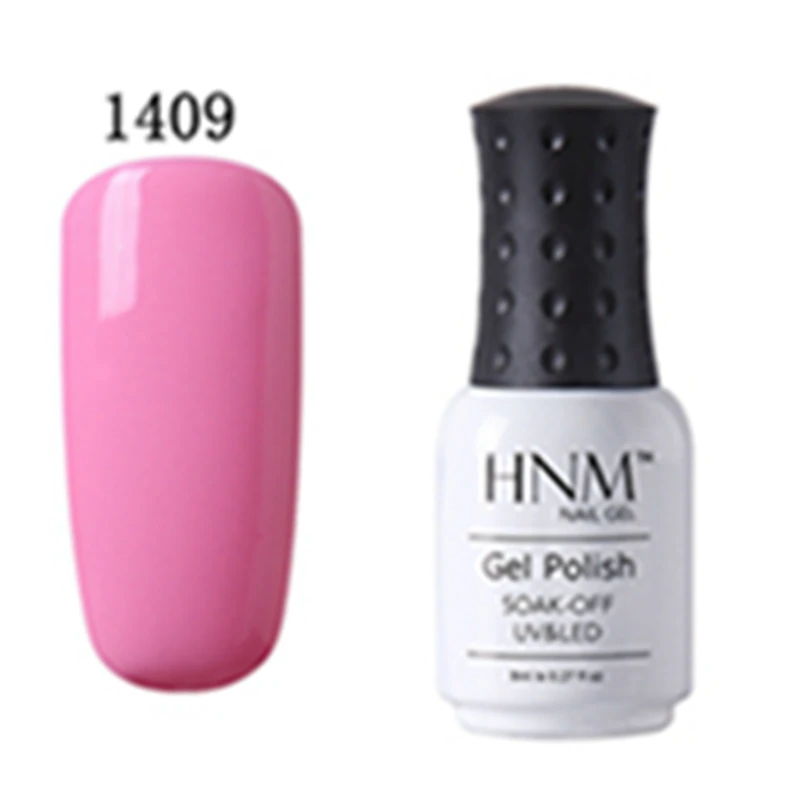 1409 HNM, 8 мл, Гель-лак для ногтей, впитывающий Гель-лак Vernis, Полупостоянный УФ-гель для ногтей, красный, синий цвет, грунтовка для ногтей - Цвет: 1409