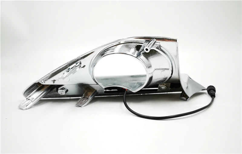 Автомобиль мигает 2 шт DRL для Toyota Camry 2012 2013 дневные ходовые огни Противотуманные фары крышка 12 в дневной свет с желтой сигнальной лампой