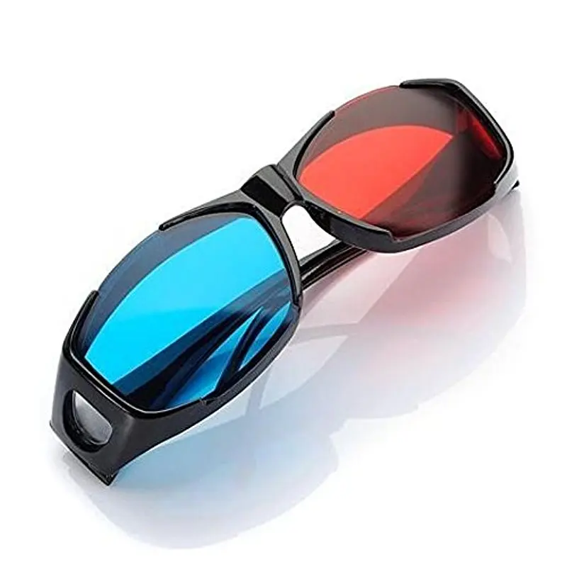 Очки EastVita 3D красные синие очки с оправой Anaglyph 3d для игр стерео фильмы объемные