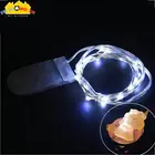 5 шт., светодиодный светильник с медной проволокой s, DIY, полимерные украшения, инструменты для декора, 1 м, мини-сказочный светильник ручной работы, Подарочная коробка, цветок