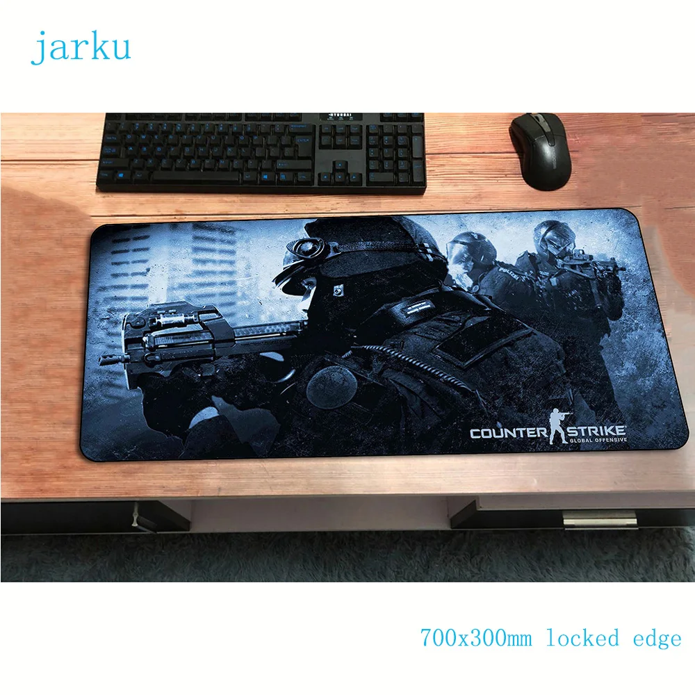 Коврик для мыши csgo 700x300x3 мм компьютерный коврик геймер популярный геймпад pc gamer