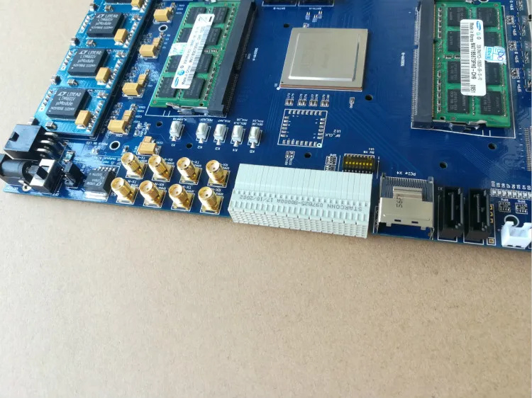 Макетная плата Altera FPGA PCIe макетная Arria V 10 плата|Аксессуары для демонстрационных