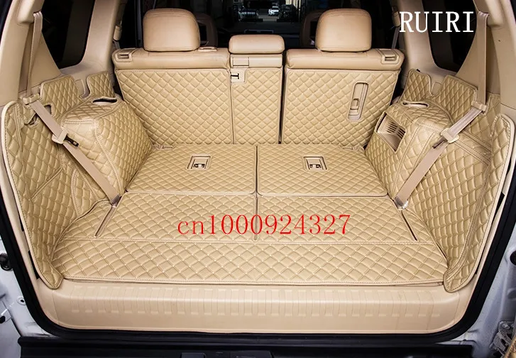 Полный Комплект ковриков для багажника автомобиля + коврик задней двери Toyota Land