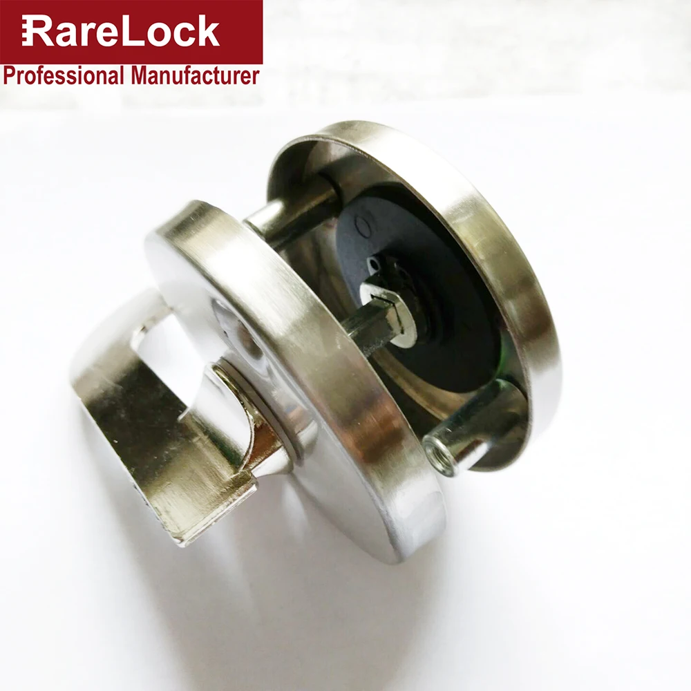 Плоский дверной замок для туалета из нержавеющей стали с этикеткой аксессуар