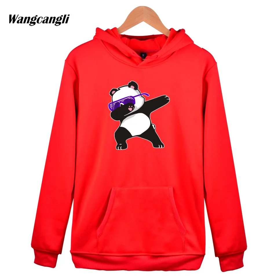 

Panda Printed Sweatshirt Hoodies Men/Women Autumn Winter Pullover Tracksuit Streetwear Oversize Loose Jacket Coat