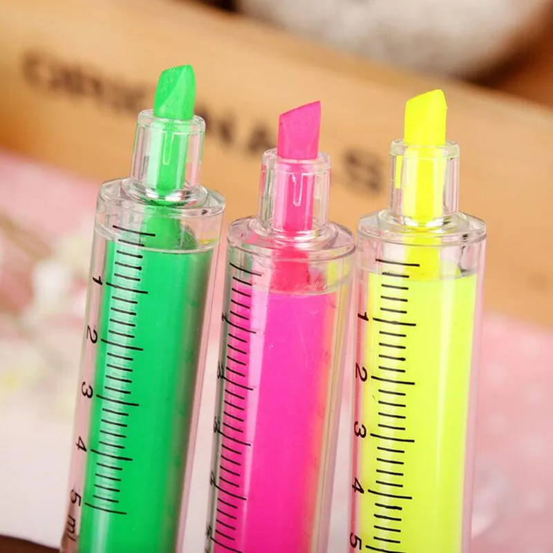 20 шт./лот жидкий шприц канцелярские принадлежности шариковая ручка Mark школьные