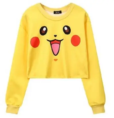 Harajuku 3D принт Poke mon Pika chu Pokeball Charmander Togepi Jigglypuff Squirtle толстовки модные толстовки с длинными рукавами Топы