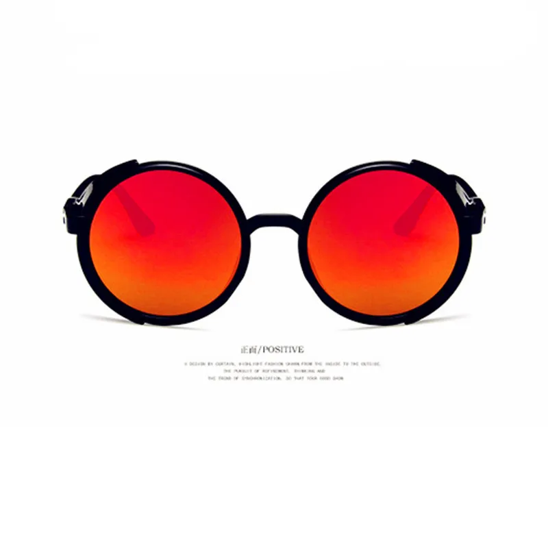 2019 классические круглые солнцезащитные очки в стиле стимпанк для мужчин и женщин