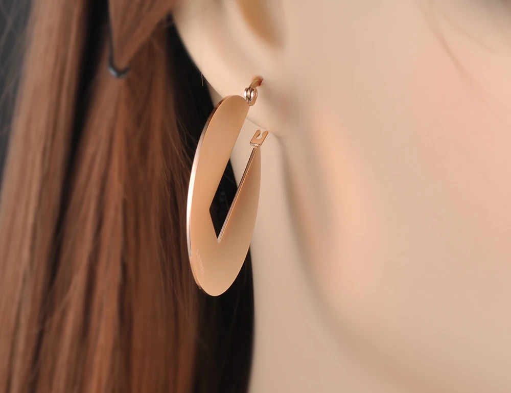 JeeMango богемная круглая форма прямоугольный обруч с вырезом серьги панк стиль