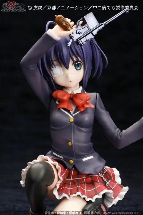 Аниме Taito Chu 2 Byo Demo KOI Ga Rikka Takanashi The Eil Eye колени 15 см ПВХ фигурки модели игрушки|figure