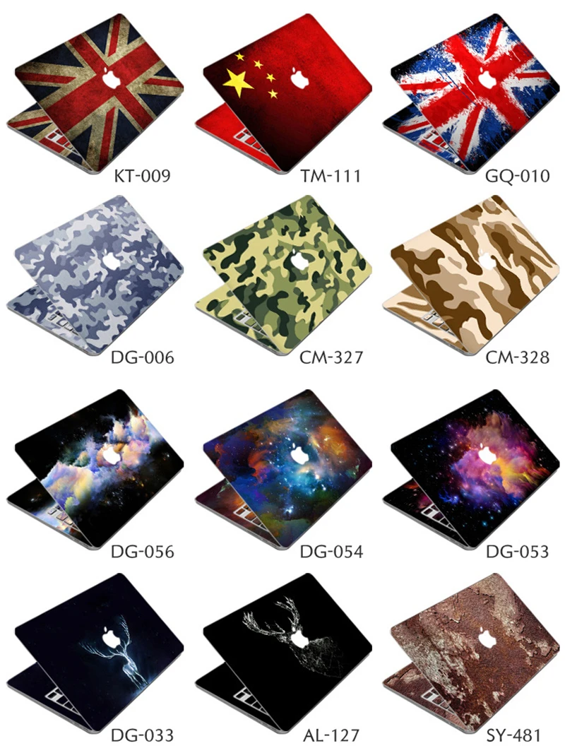Наклейка для ноутбука Macbook Air 13 A1932 для Apple macbook Air Pro retina 11 12 13 15 Защитная пленка для ноутбука