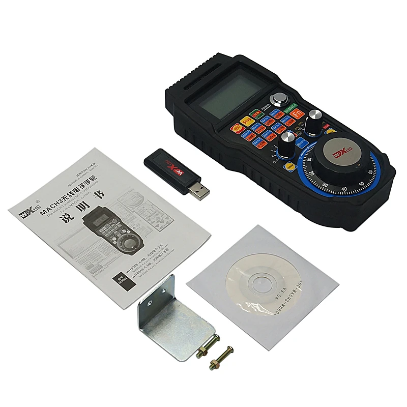 

4axis Mach3 Motion control card MK4 +USB Handwheel WHB04B-4 for DIY cnc milling machine kits